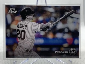 2023 Topps Bianco e nero Pete Alonso Colore sfondo /49 Mets - Foto 1 di 2