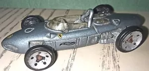 Hot Wheels Mattel Ferrari 156 2000's Grigia Modellino Macchina 1:64 - Foto 1 di 4