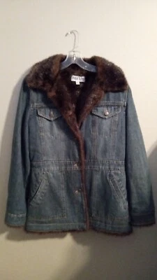 ABRIGO CHAQUETA VAQUERA MARVIN RICHARDS CON FORRO DE PIEL SINTÉTICA TALLA MEDIANA Foto 1 de 4