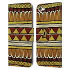 HEAD CASE DESIGNS ETHNIC LINE ART LEATHER BOOK CASE FOR APPLE iPOD TOUCH MP3