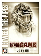 2007-08 Between The Pipes Hockey #64 Jean-Sebastien Giguere
