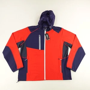 Ralph Lauren Jacket Mens XXL Red RLX Golf Performance Waterproof Wind Coat NEW - Picture 1 of 14