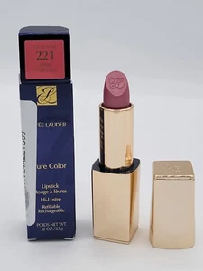 Estée Lauder Pure Color Long-Lasting Hi-Lustre Lipstick | 221 Pink Parfait 12 oz - Picture 1 of 6