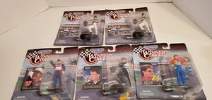 (5) 1997 Starting Lineup Winners Circle Figures Tire Helmet & Card MONRMC - Picture 1 of 10