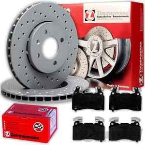 ZIMMERMANN SPORT BREMSSCHEIBEN 345mm + BELÄGE VORNE für OPEL INSIGNIA B ab 2017 - Afbeelding 1 van 1