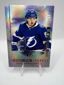 Gage Goncalves Spectrum Fx Level 1 #S-62 2025 Sp Authentic Future Watch - Picture 1 of 5