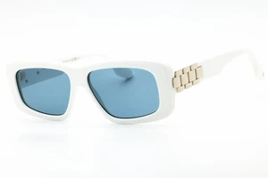 VICTORIA BECKHAM VB669S 101 Sunglasses White Frame Blue Lenses 55mm - Picture 1 of 4