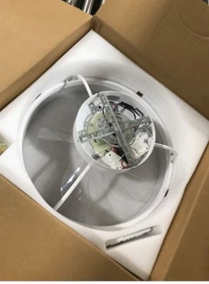 LUDOMIDE Ceiling Fans with Lights, 360 Rotating Ceiling Fan with Lights - Image 1 of 2