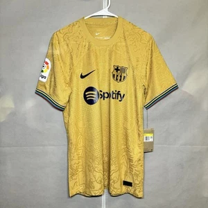 Barcelona 2022/23 Nike ADV Authentic Away Soccer Jersey NEW DJ7642-715 Size S - Picture 1 of 6