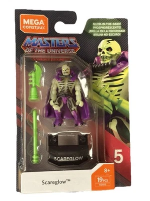 MOTU Mega Construx Heroes Series 5 Masters of the Universe GITD SCAREGLOW Sealed - Image 1 of 4