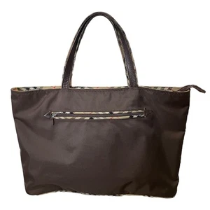Bolso de Mano Burberry Marrón Nova Check  - Imagen 1 de 11