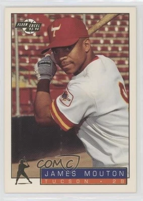 1993-94 Fleer Excel James Mouton #206 Rookie RC - Image 1 of 2