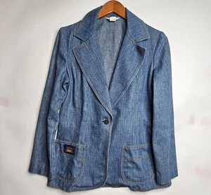 Vintage Jeansjacke Levis Damen Größe 14 Blau - Bild 1 von 11