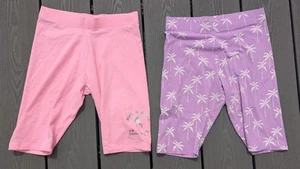Girls Summer Cycling Shorts M&S x2 age 13-14 years - Picture 1 of 7