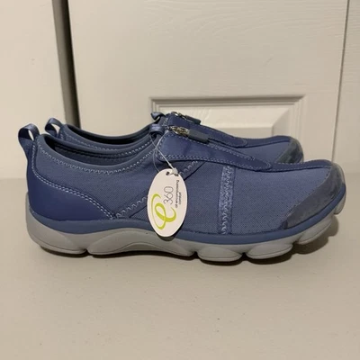 Zapatos deportivos para caminar Easy Spirit E360 ESRAMSY para mujer 8,5 W azules con cremallera Foto 1 de 4