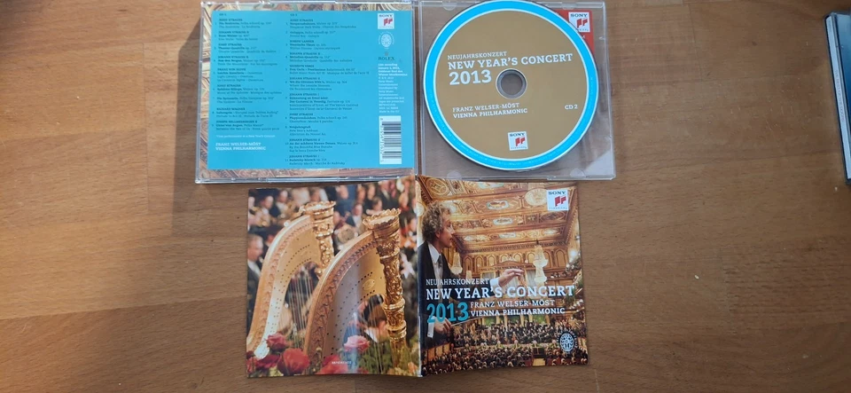 (nur) CD 2 vom Neujahrskonzert 2013 SONY Franz Welser-Möst WIENER PHILHARMONIKER - Bild 1 von 1