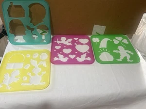 TUPPERWARE *NEW* Kids Coloring Fun HOLIDAY Stencils VALENTINES+ (4) #TW7891011 - Picture 1 of 11