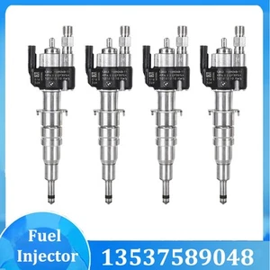 4X 13537589048-11 Fuel Injector for BMW 1353758904811 13537585261-11 13537589048 - Picture 1 of 10