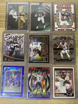 Houston Texans 27 Card Lot Rookies, Numbered, Colors, Inserts - Image 1 of 4
