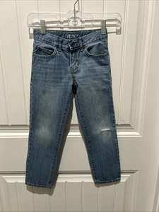 Children’s The Children’s Place Denim Ripped Jeans Size 6 Blue Cotton PreOwned - Picture 1 of 4