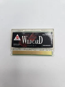 Cartucho de color WILD CARD WonderSwan solo ws Bandai - Imagen 1 de 1