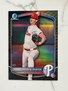 Tarjeta de Andrew Painter Phillies 2025 Bowman Chrome Prospects Reptilian #BCP-116 - Imagen 1 de 2