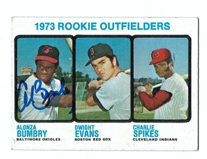 Autographed Al Bumbry Baltimore Orioles 1973 TOPPS card #614 w/COA - Picture 1 of 1