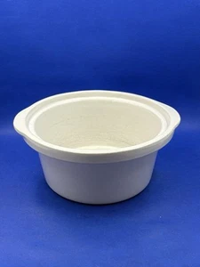 Rival Crock Pot Replacement 5 Quart White Round Stoneware Insert Liner 3850 - Picture 1 of 5