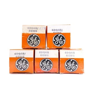 Fünf GE 6DQ6B 6GW6 RÖHREN NOS NIB Match Const. GM[%]: 95 95 101 103 104 AMPLITREX - Bild 1 von 3