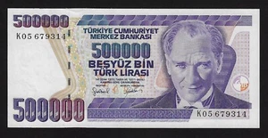 TURKEY 500000 LIRA 1970 PICK - 212 UNC - Picture 1 of 2