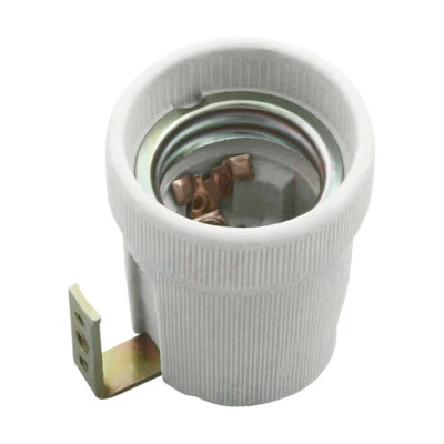 E27 Keramik Fassung 230V mit Bügel 5er Set Kanlux HLDR E27 F Lampenfassung Halte - Bild 1 von 3