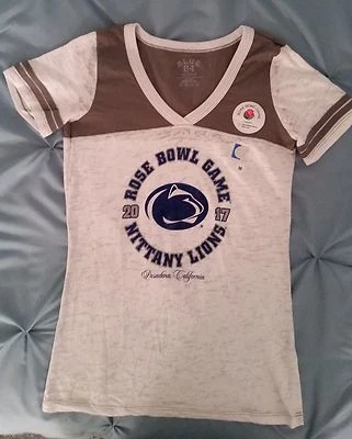 Penn State 2017 Rose Bowl Women's T-shirt NEW - Image 1 of 3