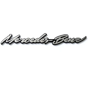 Mercedes-Benz & AMG Car Metal Sticker Badge Decal 70059 Badge Auto Word Decor - Picture 1 of 3