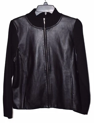 Pendleton Women’s Leather Jacket Size Petite Medium - Image 1 of 4