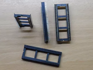 Fine Pitch 64 Pin IC Socket DIL 0.75" wide Way DIP chip C64C PLA - Picture 1 of 2