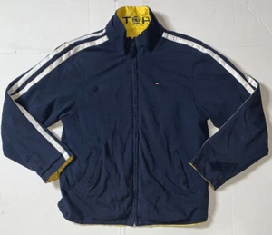 Preowned- Tommy Hilfiger Reversable Cowl Neck Jacket Boys (Size S) - Picture 1 of 11