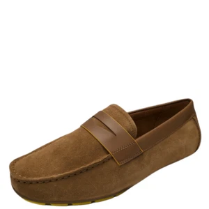 Mocasines Alfani Para Hombres Tuck Gamuza Conductores Gamuza Tostado 8.5M Precio de venta sugerido por el fabricante 69.99 Nuevos - Imagen 1 de 6