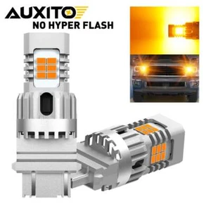 Ámbar CANBUS LED Señal de giro frontal Bombillas 3157 3457 4157 Amarillo 3000K Lámpara - Imagen 1 de 9