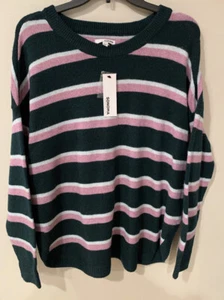 SONOMA Women’s Striped Sweater Size Extra Large New With Tags - Picture 1 of 7