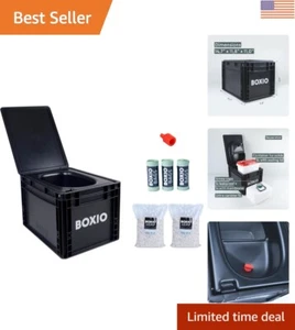 Toilet Plus - Kit de inicio de inodoro de compostaje, inodoro portátil, mini camping para... - Imagen 1 de 10