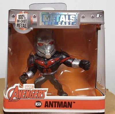 Jada Toys Marvel Die-Cast Antman 2.5" Pulgadas Figura Vengadores M504 NUEVO Foto 1 de 4