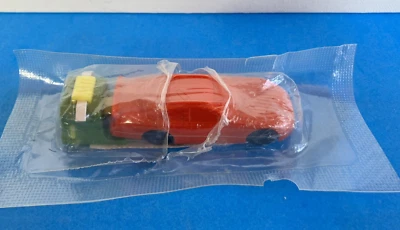 Vintage POST CEREAL Red Plastic Car with Stickers NIP (SC44) - Ships Free - Image 1 of 4