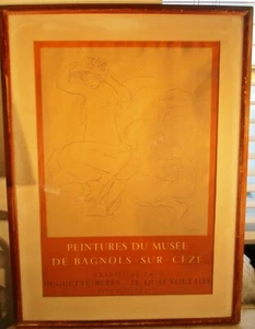 Renoir, Chez Huguette Beres, 1957 Lithograph Poster on Paper - Picture 1 of 9