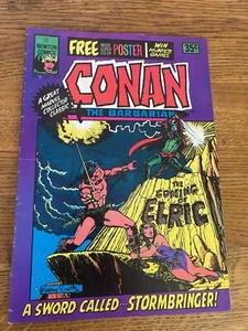 NEWTON COMICS - Conan the Barbarian #9 (Australian) 1975 with POSTER Elric - Picture 1 of 9