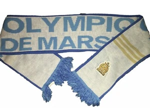 Adidas Olympique Marseille Schal weiß blau - Picture 1 of 1
