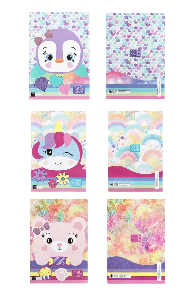 Maxi Quaderno Mofu Mofu Rigatura A - Immagine 1 di 1