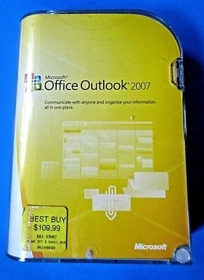 Microsoft Office Outlook 2007 Full Version Software with Product Key - Image 1 of 4