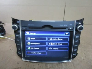 13 14 15 Hyundai Elantra Radio CD Player Navigation Display Screen 96560a5110gu - Bild 1 von 5