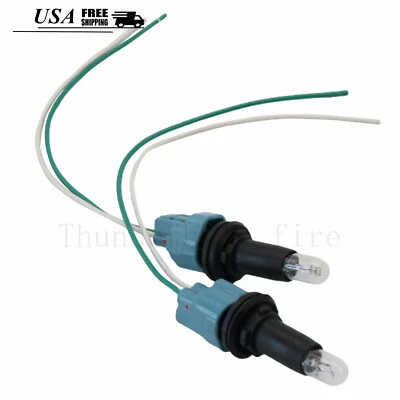 2x Bombilla de lámpara de estacionamiento y arnés de enchufe para Toyota Universal MDX ES IS NX Foto 1 de 4