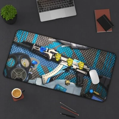 Gaming Mauspad CSGO Mousepad Schreibtischunterlage, AK-47 | Vulcan 40x80 cm - Bild 1 von 4